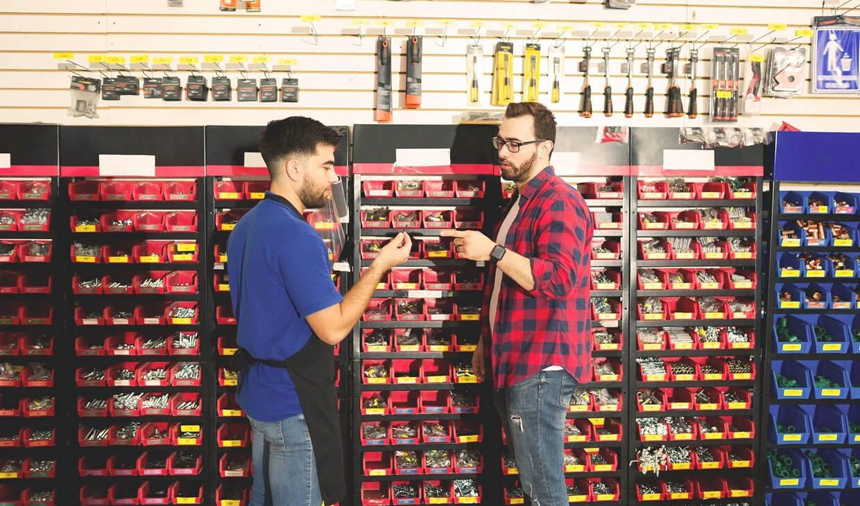 Hardware store discussion